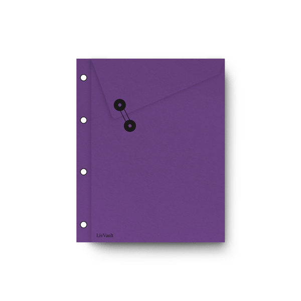 LivVault Premium Envelope