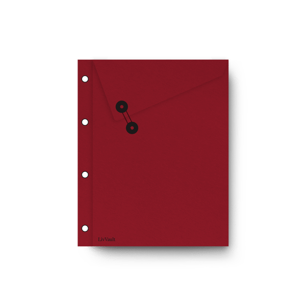 LivVault Premium Envelope